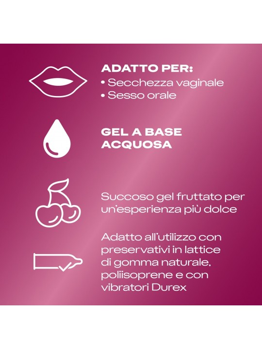 LUBRIFICANTE CEREJA DUREX® PLAY 50ML