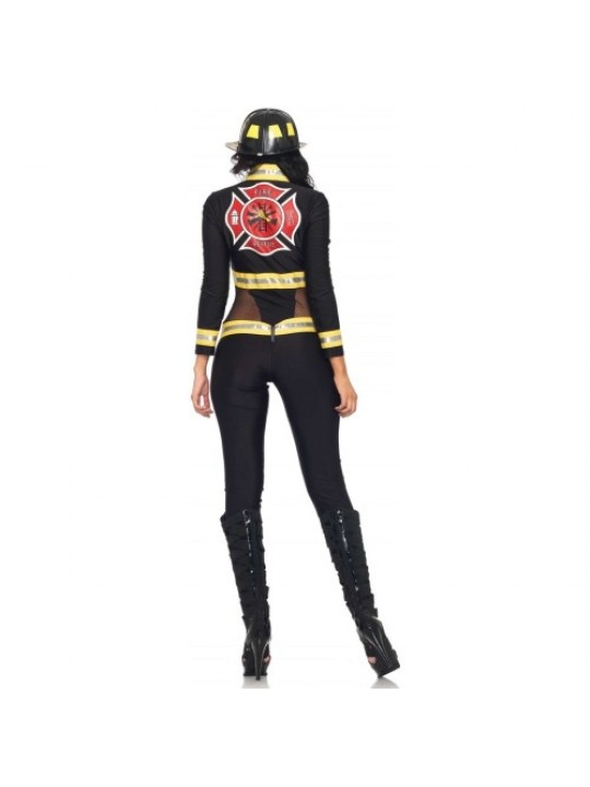 FANTASIA DE BOMBEIRA RED BLAZE FIREFIGHTER - 36 S