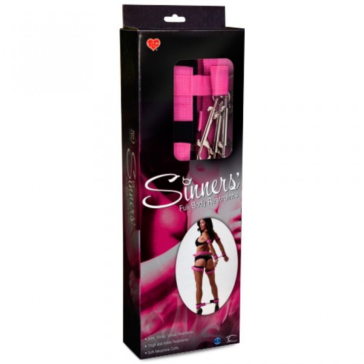 KIT DE RESTRIÇÃO FULL BODY RESTRAINTS SINNERS?