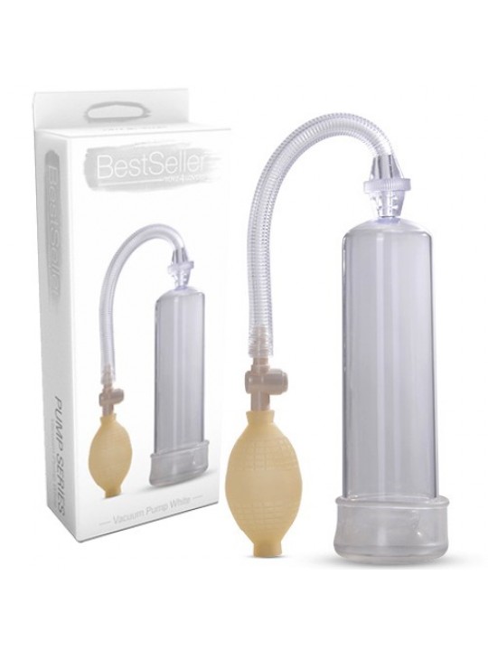 BOMBA PARA O PÉNIS BESTSELLER VACUUM PUMP BRANCA
