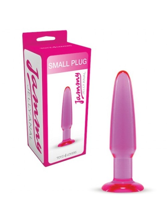 PLUG ANAL JAMMY  JELLY ANAL SMALL PLUG ROSA