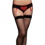 CULOTTE DECORADA COM UM CORAÇÃO DE RENDA VERMELHA - 38-40 M/L