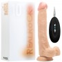 VIBRADOR REALÍSTICO COM TESTÍCULOS REALROCK 10? BRANCO