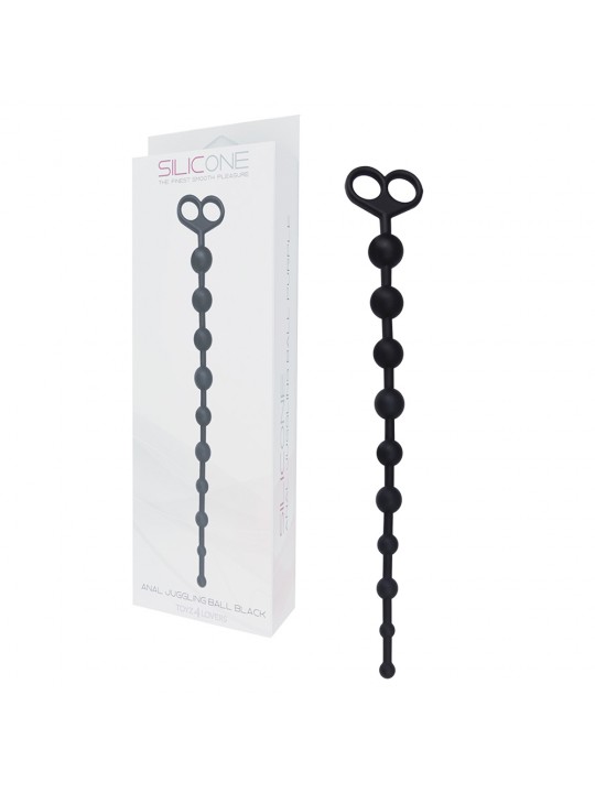 BOLAS ANAIS ANAL JUGGLING BALL PRETAS