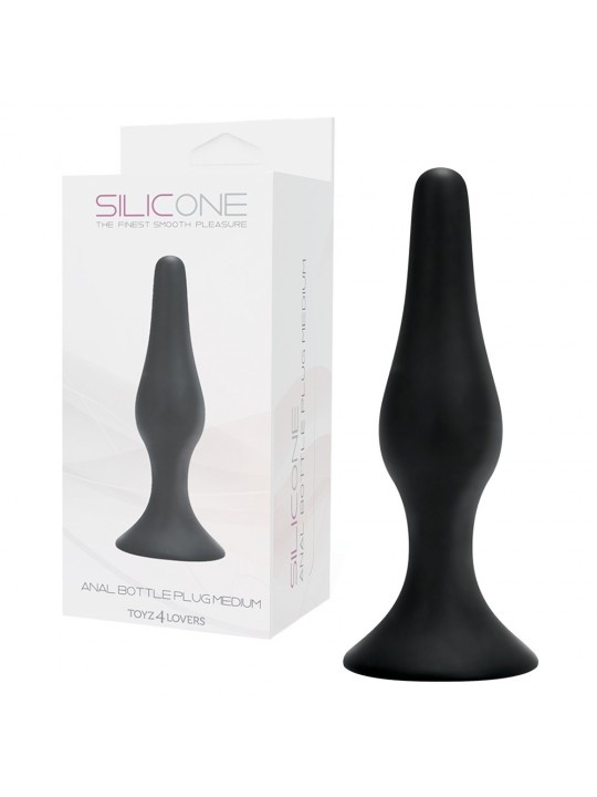 PLUG ANAL BOTTLE PLUG PRETO MEDIUM