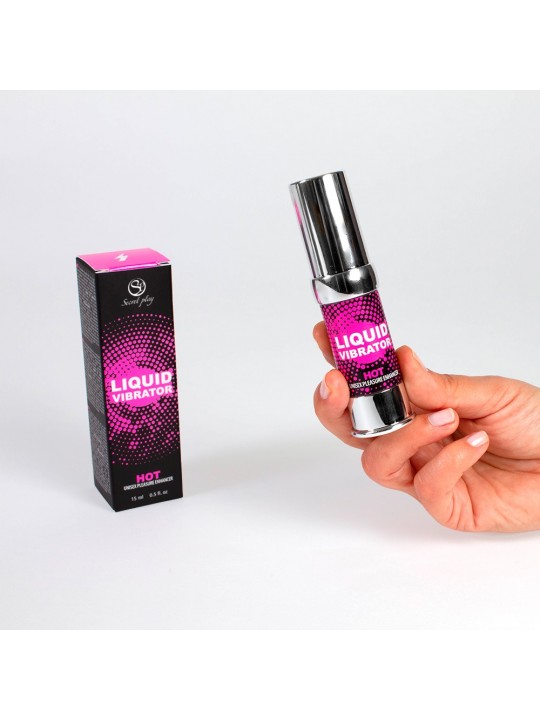 GEL LIQUID VIBRATOR HOT 15ML