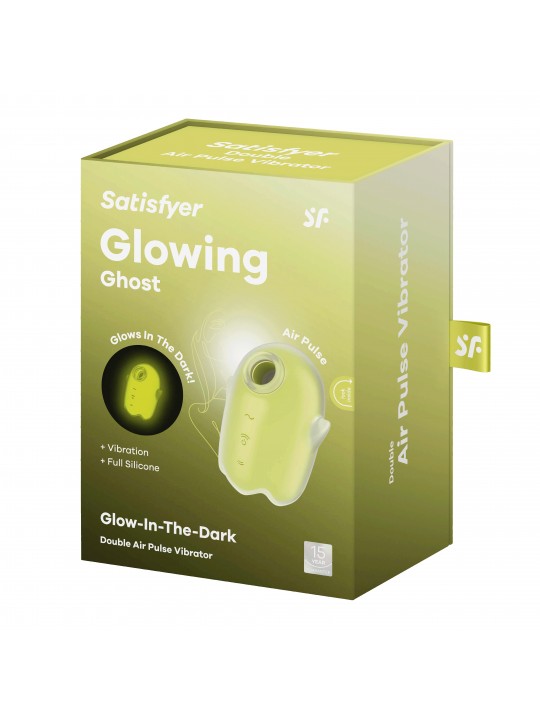 ESTIMULADOR GLOWING GHOST AMARELO SATISFYER