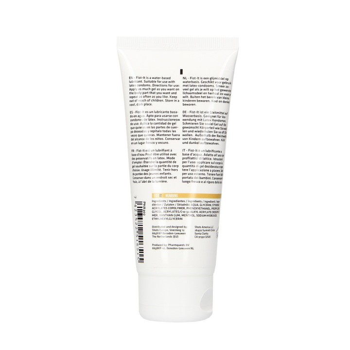 LUBRIFICANTE PARA FISTING NUMBING 3.4 FL OZ 100 ML FIST IT