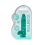 DILDO REALISTA COM TESTÍCULOS CRYSTAL CLEAR 6 /15 CM VERDE REALROCK