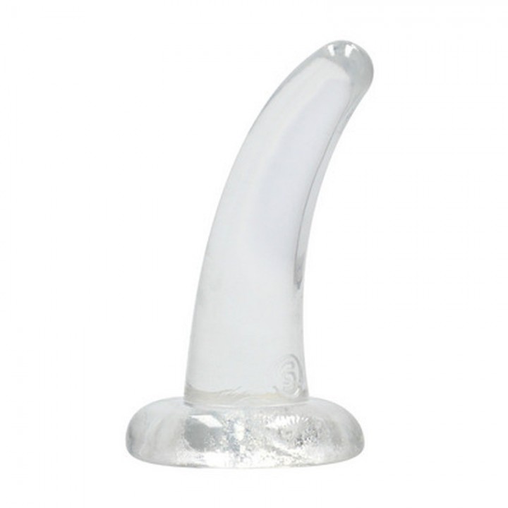 DILDO NON-REALISTIC CRYSTAL CLEAR 5 /11,5 CM TRANSPARENTE REALROCK