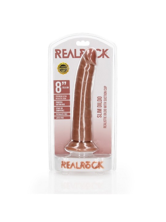 DILDO SLIM REALISTIC 8 /20,5 CM REALROCK