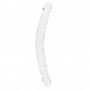 DILDO DUPLO CRYSTAL CLEAR REALISTIC DONG 18 /45 CM TRANSPARENTE REALROCK