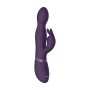 VIBRADOR NIVA ROTATING RABBIT ROXO VIVE