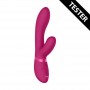 TESTER VIBRADOR KYRA PULSE CLITORAL RABBIT ROSA VIVE