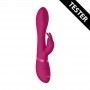 TESTER VIBRADOR MIRA SPINNING G-SPOT RABBIT ROSA VIVE