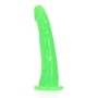 DILDO SLIM REALISTIC DILDO GLOW IN THE DARK 6'' / 15,5 CM REALROCK