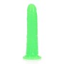 DILDO SLIM REALISTIC DILDO GLOW IN THE DARK 7'' / 18 CM REALROCK