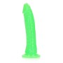 DILDO SLIM REALISTIC DILDO GLOW IN THE DARK 7'' / 18 CM REALROCK