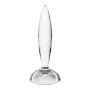 DILDO DE VIDRO SPARKLING CRYSTAL TRANSPARENTE SATISFYER