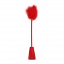 ESPANADOR DE PLUMAS COM CHIBATA VERMELHA OUCH!