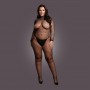 CATSUIT DE REDE TAMANHO QUEEN PRETO LE DÉSIR - 42 XL