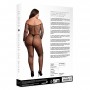 CATSUIT DE REDE PRETO TAMANHO QUEEN LE DÉSIR - 42 XL