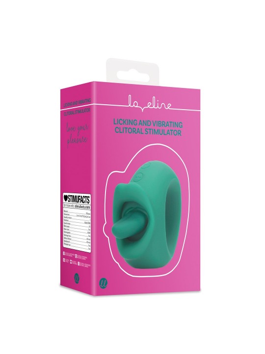 ESTIMULADOR COM LAMBIDA E VIBRAÇÃO ANCIENT SEA LOVELINE