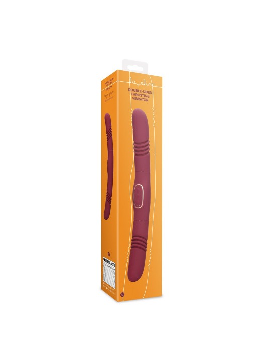 VIBRADOR DOUBLE-SIDED THRUSTING MERLOT GRAPE LOVELINE
