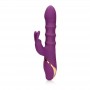 VIBRADOR 3 UP-AND-DOWN MOVING RINGS ORCHIDEE PURPLE LOVELINE
