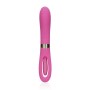 VIBRADOR DOUBLE-SIDED FLAPPING AND G-SPOT EXUBERANT PINK LOVELINE