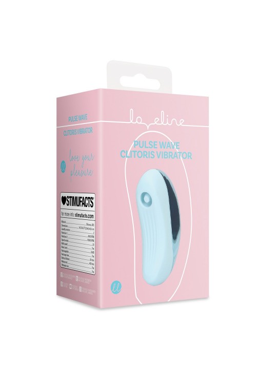 ESTIMULADOR PULSE WAVE CLITORIS VIBRATOR ARCTIC BLUE LOVELINE