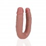 DILDO DUPLO U SHAPED DOUBLE DILDO 5 / 12,7 CM REALROCK