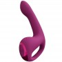 VIBRADOR RIKO COM MOTOR TRIPLO PULSE WAVE STIMULATOR ROSA VIVE