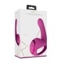 VIBRADOR RIKO COM MOTOR TRIPLO PULSE WAVE STIMULATOR ROSA VIVE