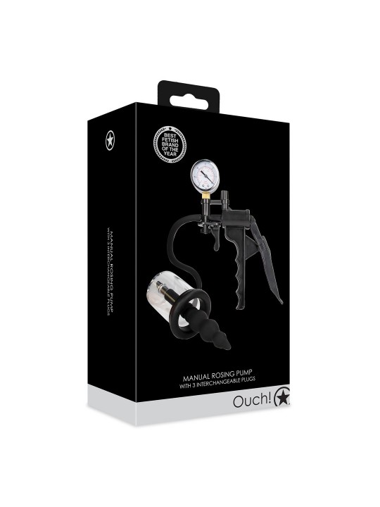 BOMBA DE ROSCA MANUAL ROSING PRETA OUCH!