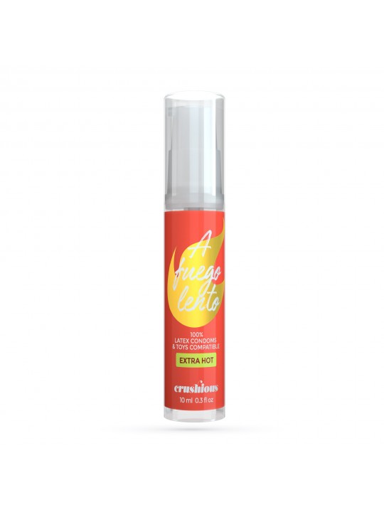 GEL LUBRIFICANTE A FUEGO LENTO DE EFEITO CALOR CRUSHIOUS 10ML