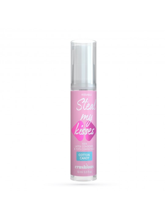 GEL LUBRIFICANTE STEAL MY KISSES COM SABOR A ALGODÃO DOCE CRUSHIOUS 10ML