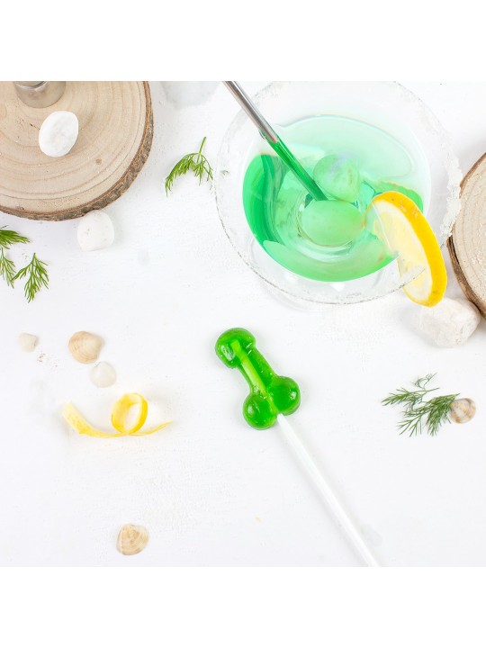 CHUPA CHUPA FORMA DE PÉNIS COM SABOR A CAIPIRINHA SECRET PLAY