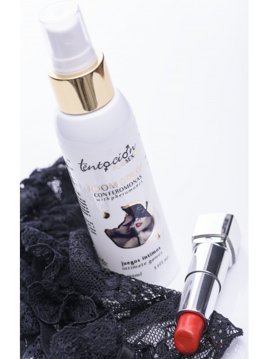 AMBIENTADOR COM FEROMONAS AROMA JOGOS ÍNTIMOS 100ML TENTACIÓN PLAY SEX