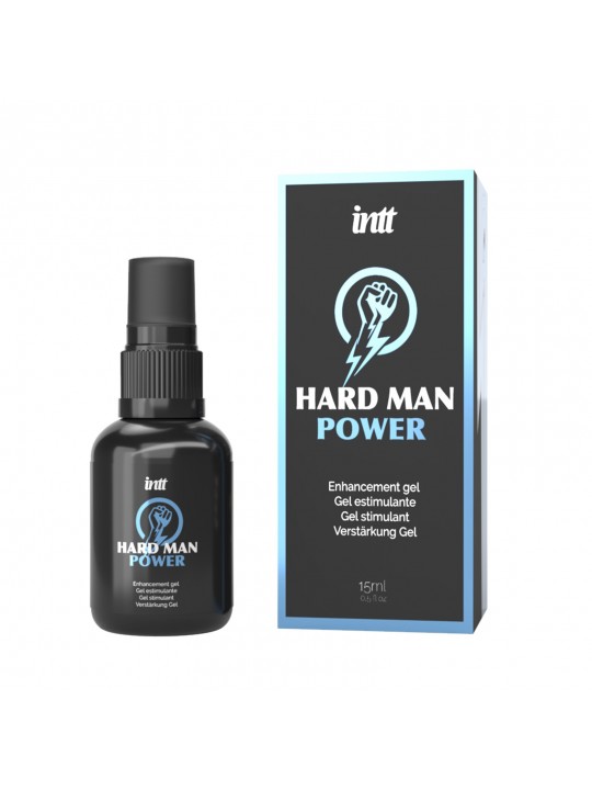 GEL ESTIMULANTE PARA HOMEM HARD MAN POWER INTT 15ML