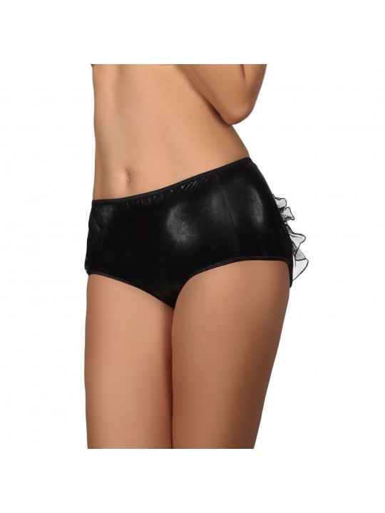 CUECAS DORIS METALLIC PRETAS BEAUTY NIGHT FASHION - 40-42 L/XL