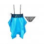 CAMISA DE NOITE E TANGA JULIETA TURQUESA BEAUTY NIGHT FASHION - 40-42 L/XL