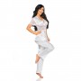 CONJUNTO DE 2 PEÇAS MISSY BRANCO BEAUTY NIGHT FASHION - 36-38 S/M