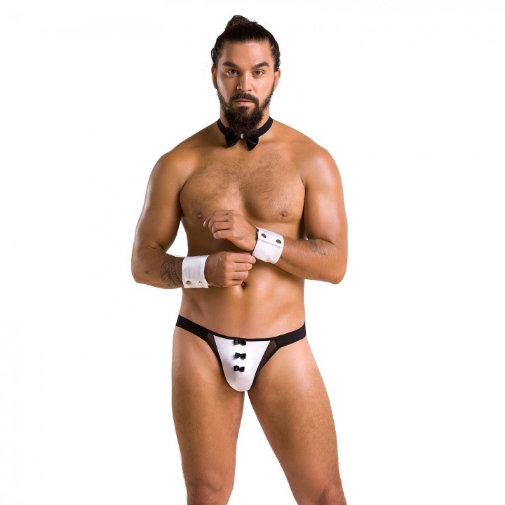 CONJUNTO DE 3 PEÇAS ALFRED PRETO PASSION - 40-42 L/XL