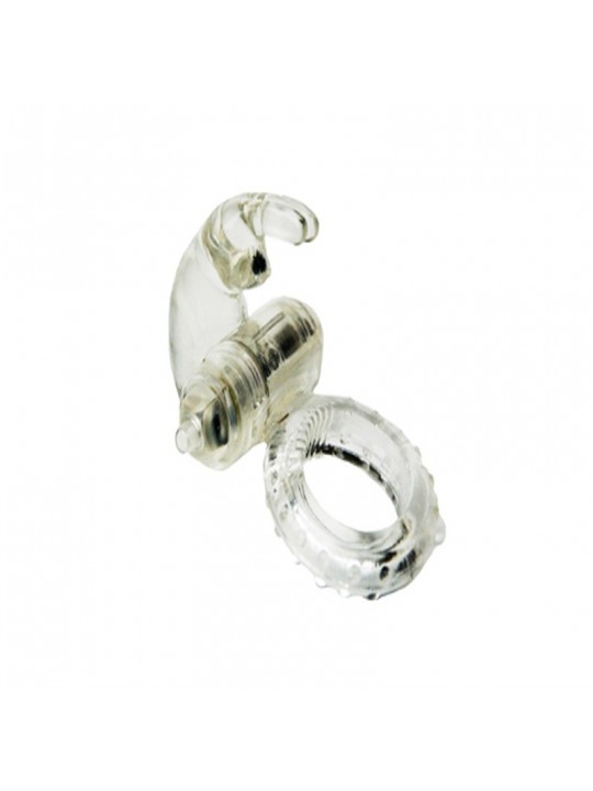 ANEL VIBRATÓRIO CONEJILLO TRANSPARENTE LIBID TOYS