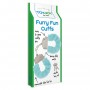 ALGEMAS COM PELÚCIA FURRY FUN AZUL CLARO TOYJOY