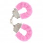 ALGEMAS COM PELÚCIA FURRY FUN ROSA TOYJOY