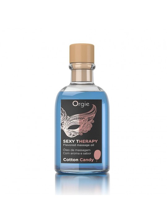 KIT DE MASSAGEM LIPS SEXY THERAPY ALGODÃO DOCE ORGIE