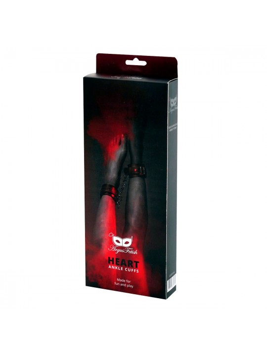 ALGEMAS PARA OS TORNOZELOS HEART ARGUS FETISH ARGUS TOYS