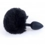 PLUG ANAL COM CAUDA DE COELHO EXCLUSIVITY PRETO BOSS SERIES